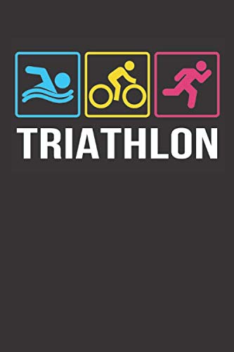 Triathlon: 6x9 liniert Notizbuch für Triathlon-Teilnehmer von Independently published
