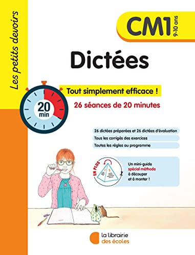 Les petits devoirs - Dictées CM1: 26 séances de 20 minutes