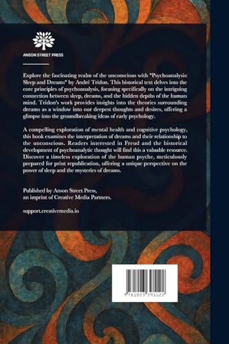 Psychoanalysis, Sleep and Dreams von Anson Street Press