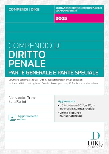Compendio di diritto penale. Parte generale e parte speciale 2025. Nuova ediz. Con aggiornamento online Compendio di diritto penale. Parte generale e parte speciale 2025. Nuova ediz. Con aggiornamento online von Dike Giuridica