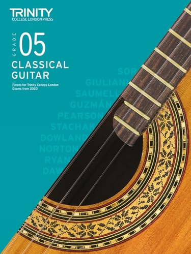 Trinity College London Classical Guitar Exam Pieces 2020-2023: Grade 5