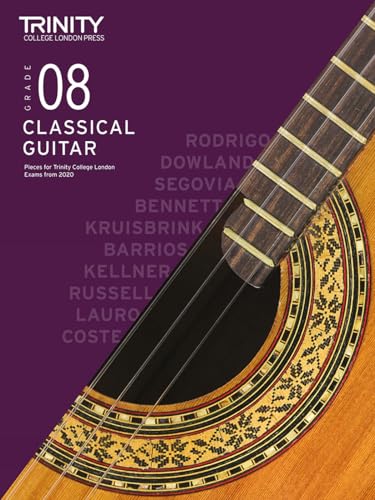 Trinity College London Classical Guitar Exam Pieces 2020-2023: Grade 8