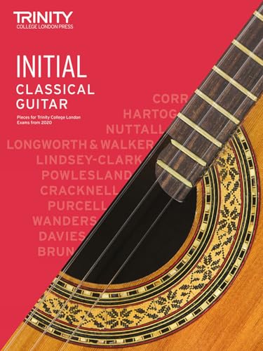 Trinity College London Classical Guitar Exam Pieces 2020-2023: Initial