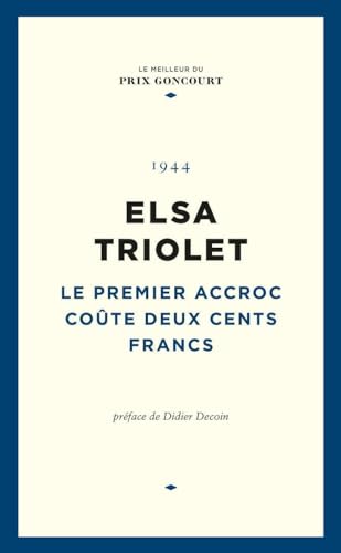 Le premier accroc coûte deux cents francs von STE DU FIGARO