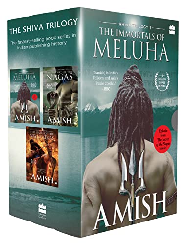 The Shiva Trilogy: Boxset of 3 Books (The Immortals of Meluha, The Secret of The Nagas, The Oath of The Vayuputras)