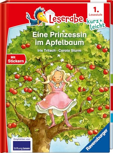 Eine Prinzessin im Apfelbaum - lesen lernen mit dem Leseraben - Erstlesebuch - Kinderbuch ab 6 Jahren - Lesenlernen 1. Klasse Jungen und Mädchen (Leserabe 1. Klasse) von Ravensburger Verlag GmbH