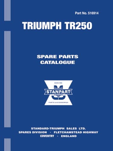 Triumph TR250 Spare Parts Catalogue: Publication No. 516914