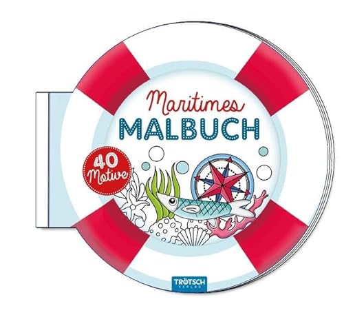Maritimes Malbuch mit 40 Motiven Maritimes Malbuch mit 40 Motiven