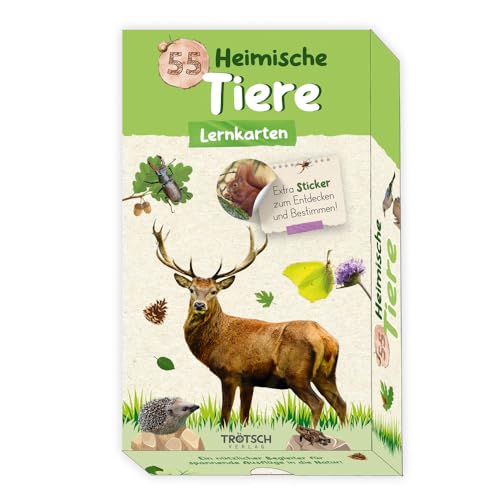 Trötsch 55 Lernkarten Heimische Tiere: Lernkarten Natur Forschen Wissen Fragen Trötsch 55 Lernkarten Heimische Tiere: Lernkarten Natur Forschen Wissen Fragen