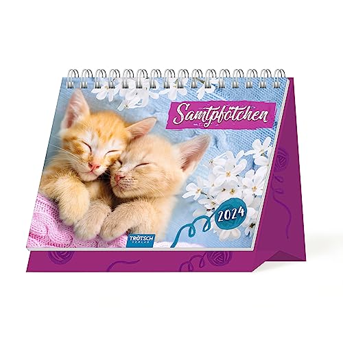 Trötsch Aufstellkalender Samtpfötchen 2024: Aufstellkalender Tischkalender Trötsch Aufstellkalender Samtpfötchen 2024: Aufstellkalender Tischkalender