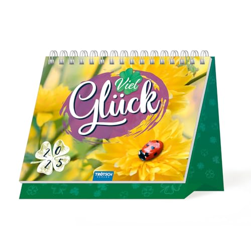 Trötsch Aufstellkalender Viel Glück 2025: Aufstellkalender Tischkalender Trötsch Aufstellkalender Viel Glück 2025: Aufstellkalender Tischkalender