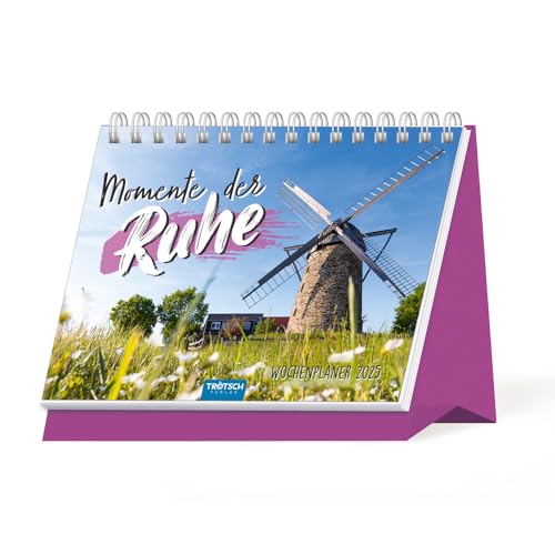 Trötsch Aufstellwochenkalender Momente der Ruhe 2025: Aufstellkalender Tischkalender Trötsch Aufstellwochenkalender Momente der Ruhe 2025: Aufstellkalender Tischkalender