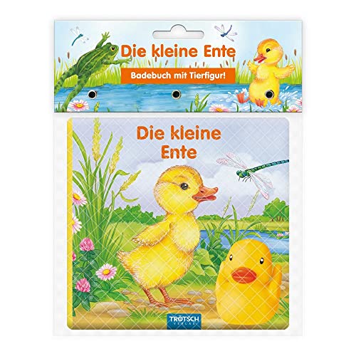 Trötsch Badebuch mit Tierfigur Die kleine Ente: Kinderbuch Badebuch Spielbuch Entdeckerbuch (Badebücher)