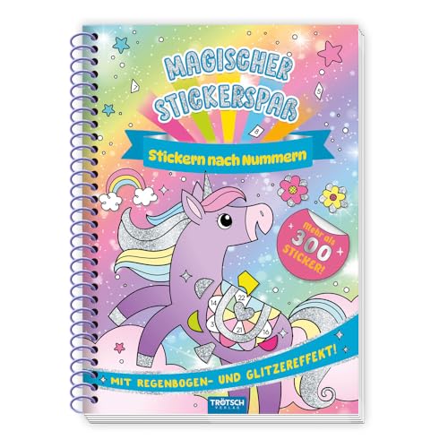 Trötsch Beschäftigungsbuch Stickerbuch Magischer Stickerspaß: Malbuch Beschäftigungsbuch Stickerbuch Trötsch Beschäftigungsbuch Stickerbuch Magischer Stickerspaß: Malbuch Beschäftigungsbuch Stickerbuch