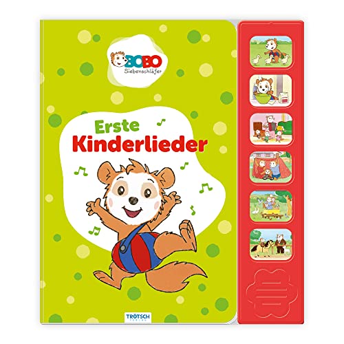 Trötsch Bobo Siebenschläfer Soundbuch Erste Kinderlieder: Beschäftigungsbuch Soundbuch Liederbuch Geräuschebuch