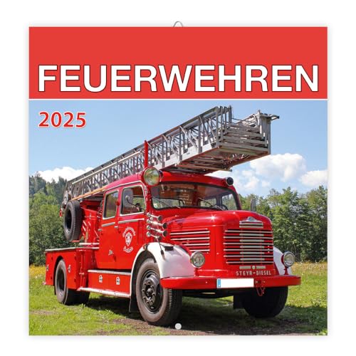 Trötsch Broschürenkalender Feuerwehren 2025: Wandplaner Trötsch Broschürenkalender Feuerwehren 2025: Wandplaner