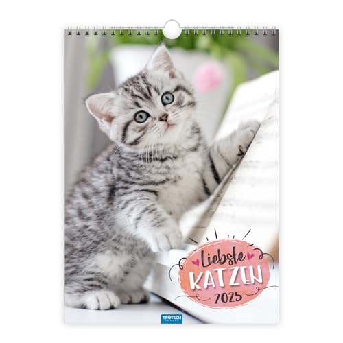 Trötsch Classickalender Liebste Katzen 2025: Wandkalender Trötsch Classickalender Liebste Katzen 2025: Wandkalender