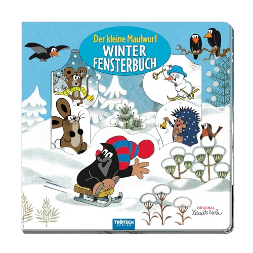 Trötsch Der kleine Maulwurf Winter-Fensterbuch: Entdeckerbuch Beschäftigungsbuch Spielbuch