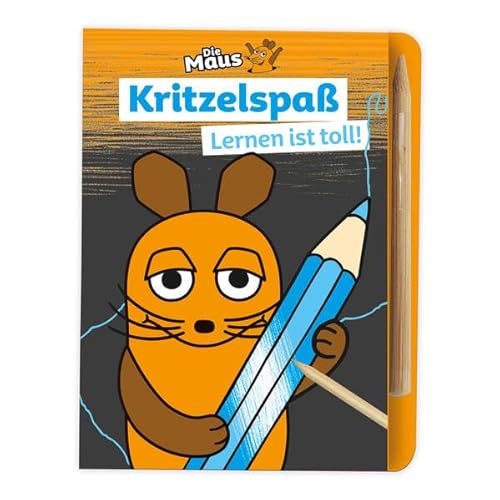 Trötsch Die Maus Mini-Kratzblock Kritzelspaß Lernen ist toll: Ausmalbuch Kratzbuch Kratzbilder von Trötsch Verlag GmbH & Co. KG