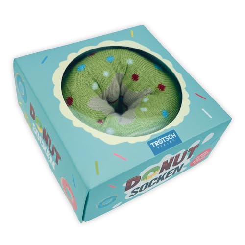 Trötsch Donut Socken grün: Lustige Socken Geburtstagsgeschenk Trötsch Donut Socken grün: Lustige Socken Geburtstagsgeschenk von Trötsch Verlag GmbH & Co. KG