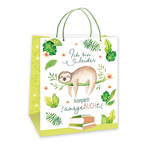Trötsch Geschenktasche Ausgebucht: Tragetasche Papiertüte Geschenktüte Henkeltasche Trötsch Geschenktasche Ausgebucht: Tragetasche Papiertüte Geschenktüte Henkeltasche