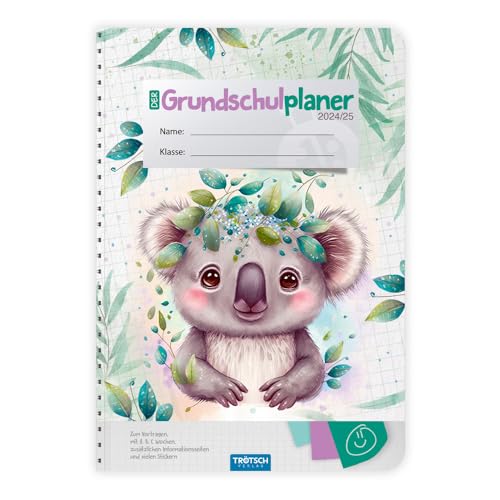 Trötsch Grundschulplaner Koala 24/25: Planer Schülerkalender Hausaufgabenheft Timer für die Grundschule von Trötsch Verlag GmbH & Co. KG