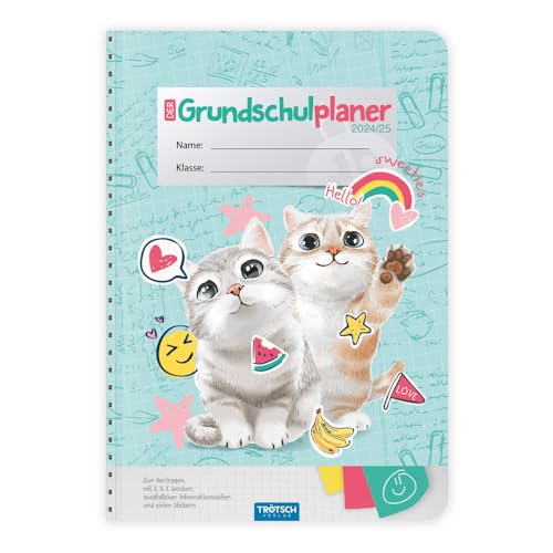 Trötsch Grundschulplaner So Sweet 24/25: Planer Schülerkalender Hausaufgabenheft Timer für die Grundschule
