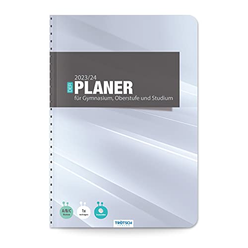 Trötsch Gymnasialplaner Plain 23/24: Planer Schülerkalender Hausaufgabenheft Timer für die Oberstufe Trötsch Gymnasialplaner Plain 23/24: Planer Schülerkalender Hausaufgabenheft Timer für die Oberstufe