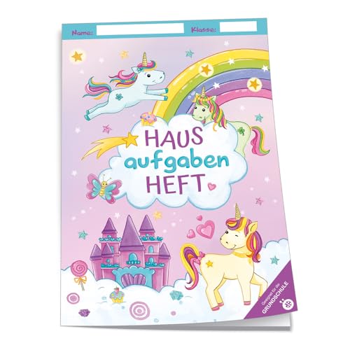 Trötsch Hausaufgabenheft Grundschule Einhornwelt: Schulplaner Hausaufgabenheft Timer Terminkalender von Trötsch Verlag GmbH & Co. KG