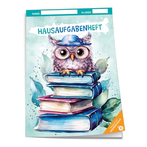 Trötsch Hausaufgabenheft Grundschule Eule: Schulplaner Hausaufgabenheft Timer Terminkalender von Trötsch Verlag GmbH & Co. KG
