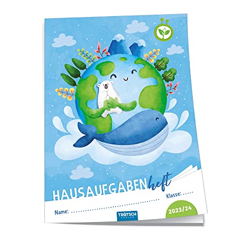 Trötsch Jahresbezogenes Hausaufgabenheft Unsere Erde 23/24: Planer Schülerkalender Hausaufgabenheft Timer für die Grundschule von TROTSCH