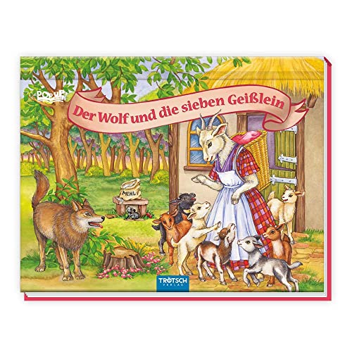 Trötsch Märchenbuch Pop-up-Buch Der Wolf und die sieben Geißlein: Entedeckerbuch Beschäftigungsbuch Trötsch Märchenbuch Pop-up-Buch Der Wolf und die sieben Geißlein: Entedeckerbuch Beschäftigungsbuch