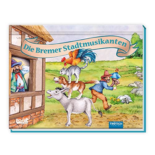 Trötsch Märchenbuch Pop-up-Buch Die Bremer Stadtmusikanten: Entedeckerbuch Beschäftigungsbuch Trötsch Märchenbuch Pop-up-Buch Die Bremer Stadtmusikanten: Entedeckerbuch Beschäftigungsbuch