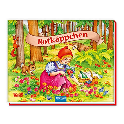 Trötsch Märchenbuch Pop-up-Buch Rotkäppchen: Entedeckerbuch Beschäftigungsbuch