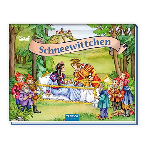 TRÖTSCH - Mini-Pop-up-Buch "Schneewittchen" | Handliches Märchenbuch mit aufklappbaren 3D-Szenen. Liebevoll illustriertes Kinderbuch zum Vorlesen, ... 3 Jahren: Entedeckerbuch Beschäftigungsbuch TRÖTSCH - Mini-Pop-up-Buch "Schneewittchen" | Handliches Märchenbuch mit aufklappbaren 3D-Szenen. Liebevoll illustriertes Kinderbuch zum Vorlesen, ... 3 Jahren: Entedeckerbuch Beschäftigungsbuch
