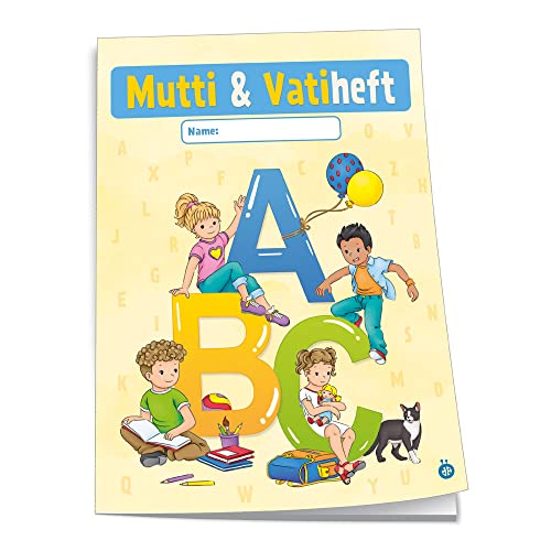 Trötsch Muttiheft Design ABC: Mitteilungsheft Elternheft Erinnerungsheft