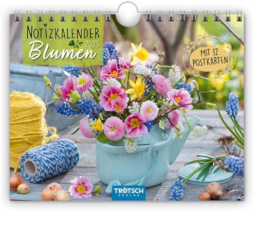 Trötsch Notizkalender Querformat Notizkalender Blumen 2024 - mit 12 Postkarten: Wandkalender Notizkalender Trötsch Notizkalender Querformat Notizkalender Blumen 2024 - mit 12 Postkarten: Wandkalender Notizkalender von TROTSCH