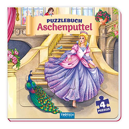 Trötsch Pappenbuch Puzzlebuch Aschenputtel: Beschäftigungsbuch Entdeckerbuch Puzzlebuch