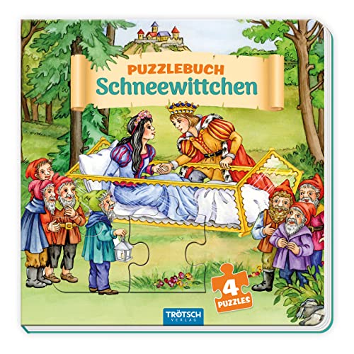 Trötsch Pappenbuch Puzzlebuch Schneewittchen: Beschäftigungsbuch Entdeckerbuch Puzzlebuch