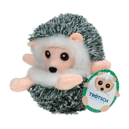 Trötsch Plüschigel grün: Plüschtier Stofftier Kuscheltier