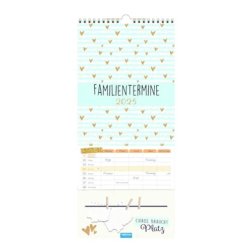 Trötsch Premium-Familienkalender Familientermine 2025: Wandkalender Trötsch Premium-Familienkalender Familientermine 2025: Wandkalender