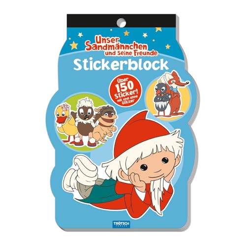 Trötsch Sandmann Stickerblock: Stickerblock Stickerbuch Beschäftigungsblock