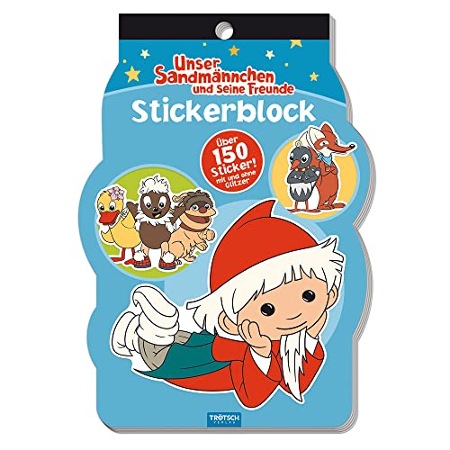 Trötsch Sandmann Stickerblock: Stickerblock Stickerbuch Beschäftigungsblock