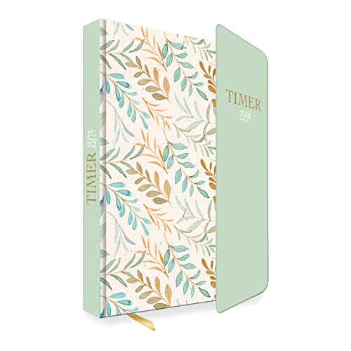 Trötsch Schülerkalender mit Klappe Leaves 23/24:Schulplaner Hausaufgabenheft Timer Terminkalender Trötsch Schülerkalender mit Klappe Leaves 23/24:Schulplaner Hausaufgabenheft Timer Terminkalender von TROTSCH