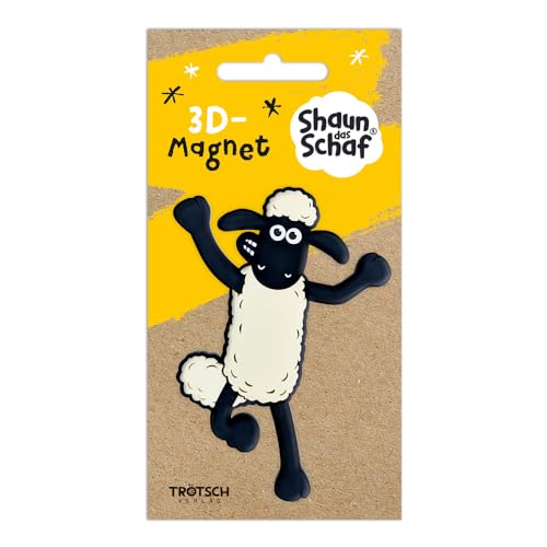 Trötsch Shaun das Schaf 3D-Magnet stehend: Magnet für Kühlschrank Whiteboards oder Büroschränke Trötsch Shaun das Schaf 3D-Magnet stehend: Magnet für Kühlschrank Whiteboards oder Büroschränke von Trötsch Verlag GmbH & Co. KG