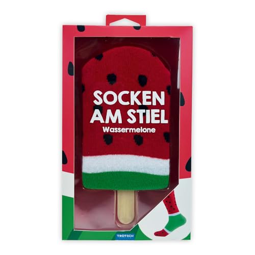 Trötsch Socken am Stiel Wassermelone: Lustige Socken Geburtstagsgeschenk von Trötsch Verlag GmbH & Co. KG