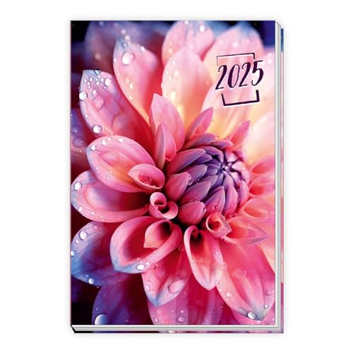 Trötsch Taschenkalender A6 Flowers 2025: Wochenkalender von Trötsch Verlag GmbH & Co. KG