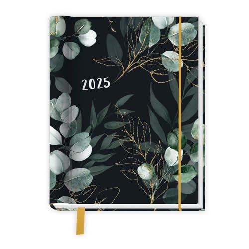 Trötsch Taschenkalender A6 Wire-O Motiv Blumen 2025 mit Postkarten: Terminkalender