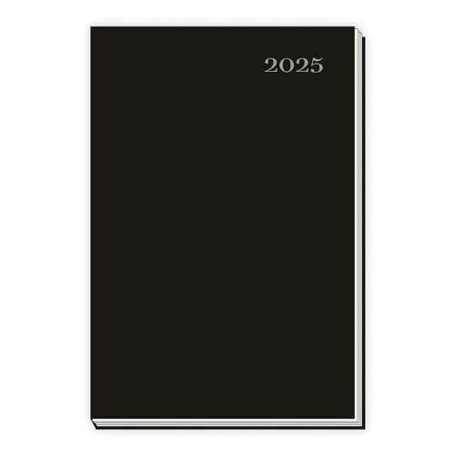 Trötsch Taschenkalender A6 schwarz 2025: Wochenkalender von Trötsch Verlag GmbH & Co. KG