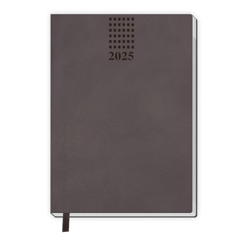 Trötsch Taschenkalender A7 Soft Touch Anthrazit 2025: Soft Touch Terminkalender